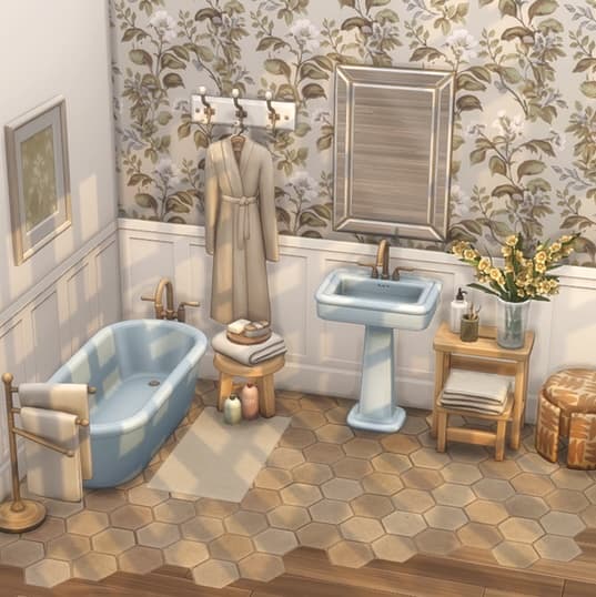 Набор мебели для ванной Auntie Vera's Bathroom